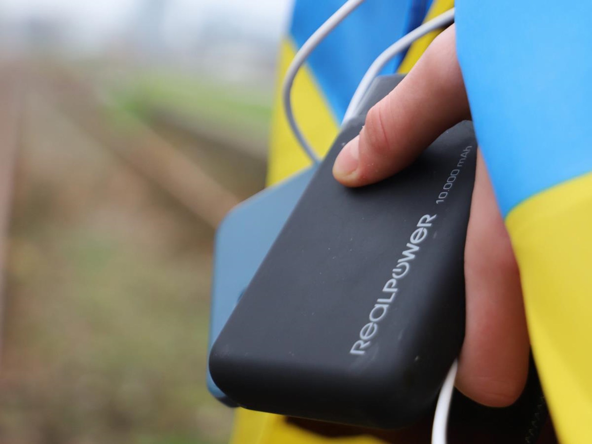 Powerbanks Schienen quer