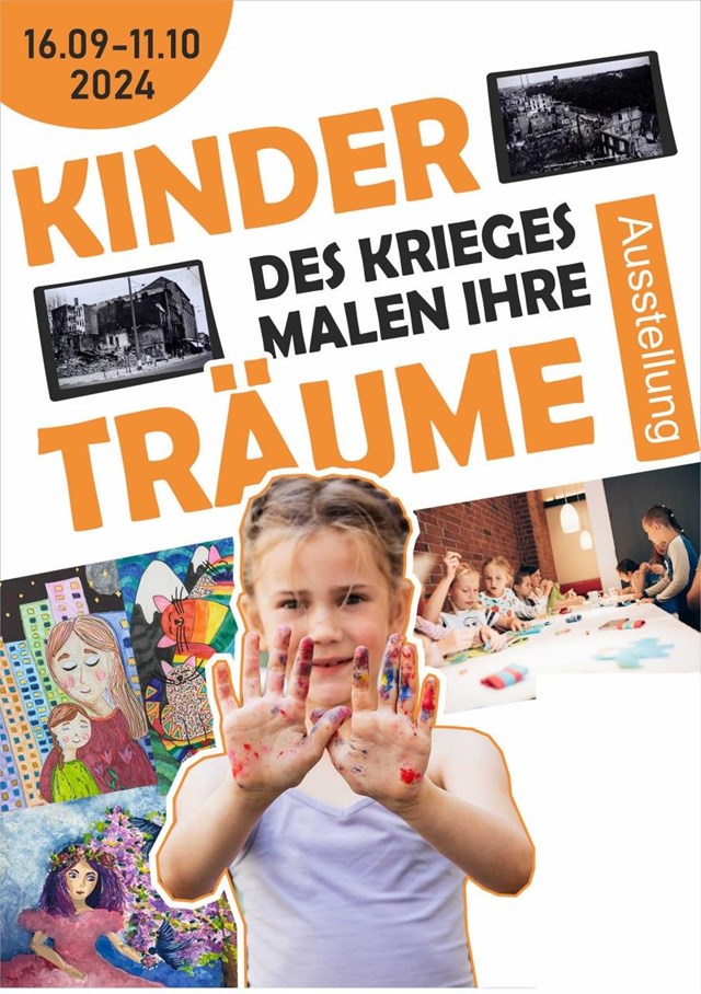 Kinder des Krieges malen ihre Träume