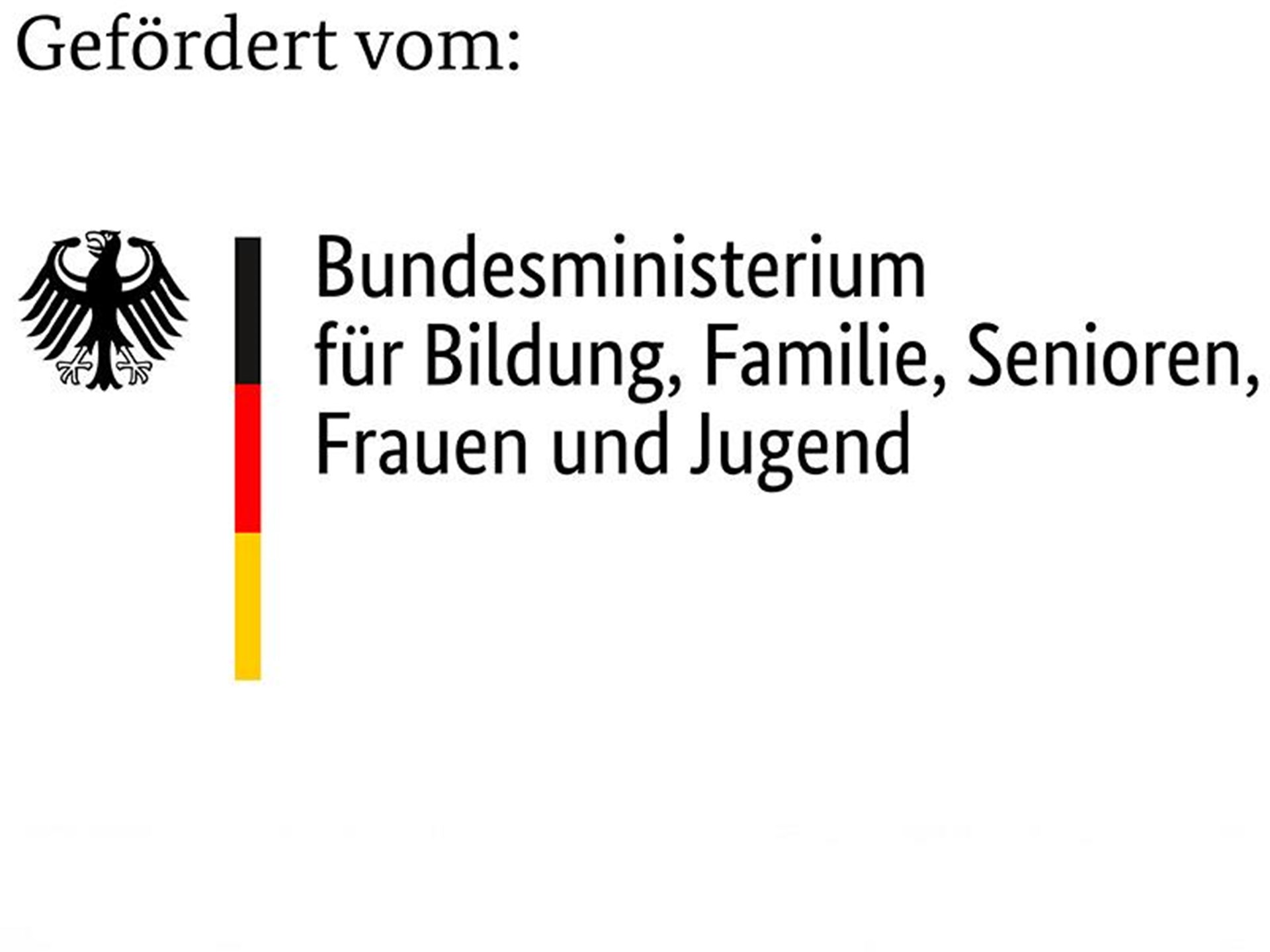 Logo des Bundesministeriums für Bildung, Familie, Senioren, Frauen und Jugend