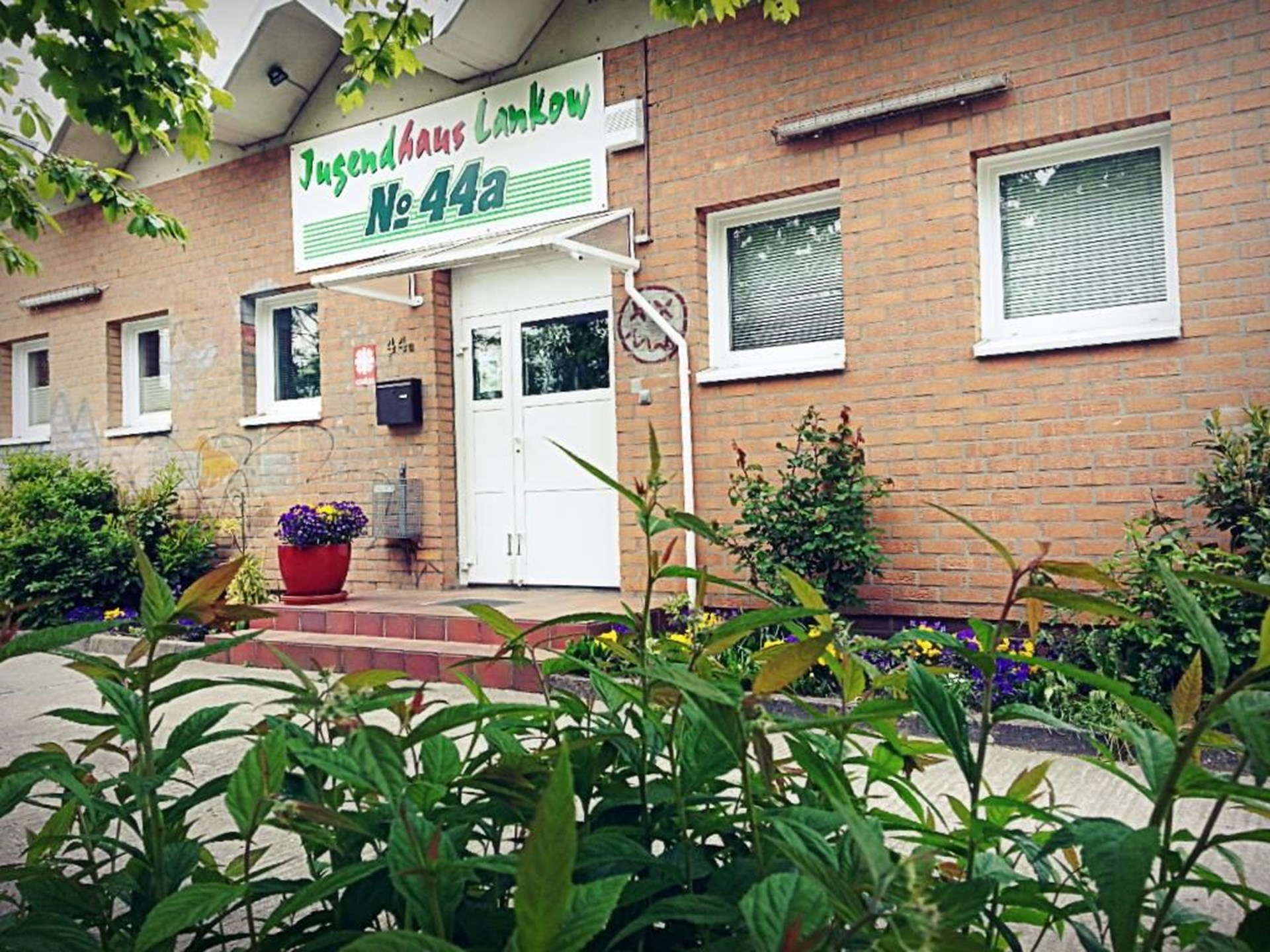 Außenansicht des Jugendhaus Lankow